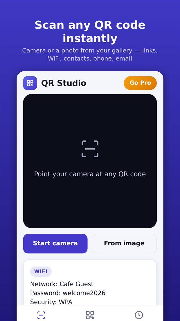 QR Studio screenshot